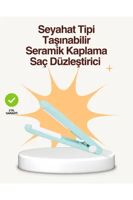 EMVERA Seramik Kaplamalı, Saç Hasarını Azaltan Kısa Saçlara Uygun Bukle Maşası