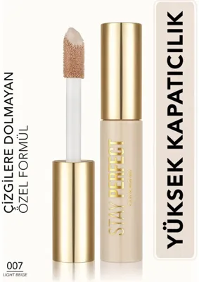 Flormar Stay Perfect Concealer 007 Light Beige