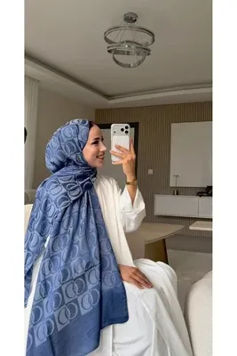 Genel Markalar Halka Desen Premium Pamuk Şal