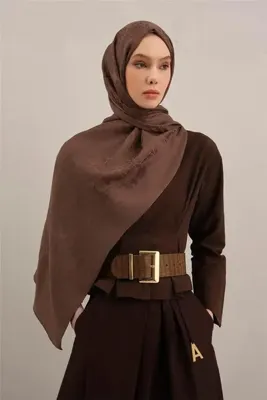 Armine Lyocell Naia Kare Monogram Şal 6 11