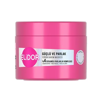 Elidor Saç Maskesi Güçlü Parlak 220 ml