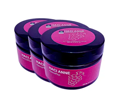 Kostore Hacianne 3 Adet Bağsur Kremi 200 Ml Hemroid Cream Xtmy048 / Yetşkin Kadın Erkek 200 Ml Krem