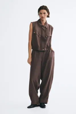 H&M Modal Karışımlı Yelek