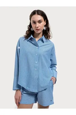 Loft Loose Fit Kadın Gömlek U.kol
