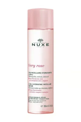 Nuxe Very Rose Kuru Cilt için Nemlendirici Yüz Temizleme Suyu 200 ml