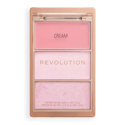 Makeup Revolution Revolution Highlight Icon Palet Pembe Posse