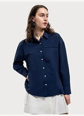 Loft Loose Fit Kadın Gömlek U.kol