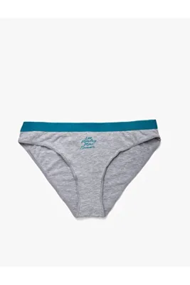 Koton Brief Külot Slogan Baskılı