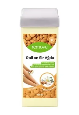 Blenior Remove Badem ve Vanilya Özlü Tüm Ciltler için Roll-On Sir Ağda 100 ML