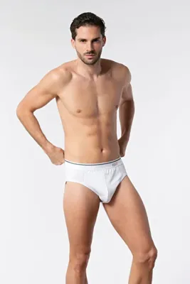 Tutku Elit 6'lı Erkek Elastan Slip Külot İnce Bel Kemerli