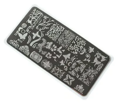 NAIL Nail Art Stamping Baskı Plakası
