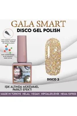 gala smart disco gel polish kalıcı oje 10 ml. tnlgalasmartlara