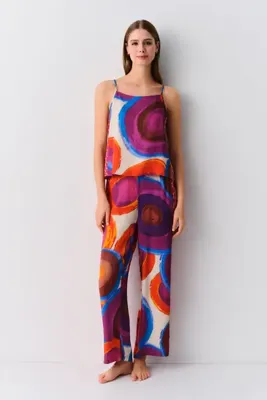 SUWEN Iris Atlet Pantolon Pijama Takımı