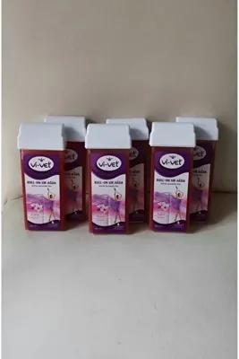 SimgeCenter Vi-vet Pudralı Kartuş Sir Ağda 100ml 6'lı Set
