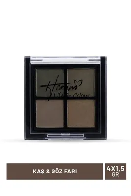 Homm Lİfe & Colour Kaş & Göz Farı 4'lü 4 x 1,5 gr