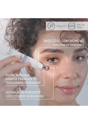 Purest Solutions Adenozin Içerikli Kırışıklık Karşıtı Göz Çevresi Kremi 12 ml