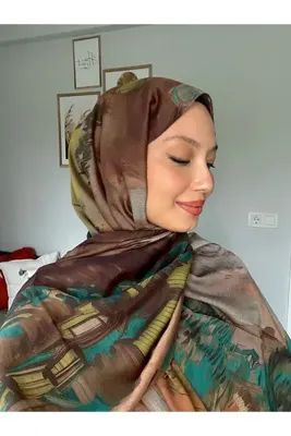 Glamouria Tasarım İpek Şal