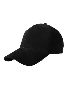 Hat Factory Unisex Hakiki Süet Beyzbol Kep