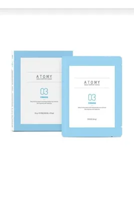 Atomy cilt bakımı daily expert maske 2 aydınlatıcı * 10 adet