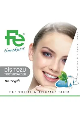 Fe Diş Tozu Naneli / Smokers 50 gr