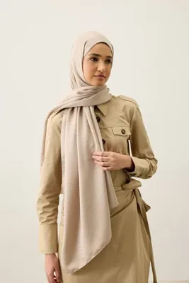Modakaşmir Zikzak Desen İpeksi Jakar Şal