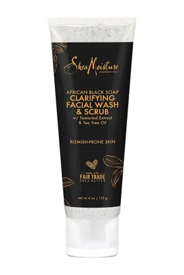 Shea Moisture Afrika Siyah Sabunu Yüz Yıkama Ve Peeling 113gr