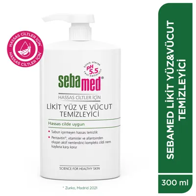 Sebamed Yüz Ve Vücut Temizleyici Jel 300 ml