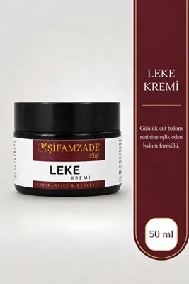Şifamzade Özel Leke Kremi 50 ml