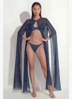 Movom NAGARA AÇIK SIRT BLUZ KAFTAN