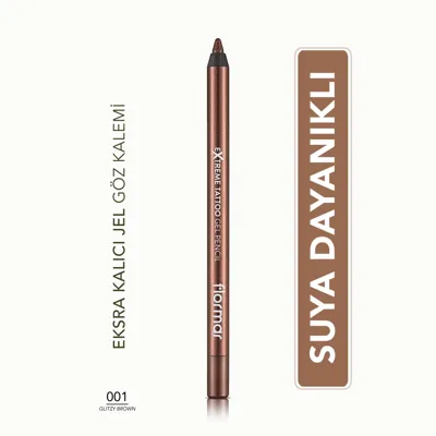 Flormar Mat Kalıcı Göz Kalemi (YEŞİL) - Extreme Tattoo Gel Pencil - 003 Deep Green - 8682536028851