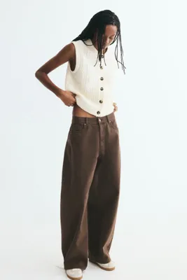 H&M Saç Örgüsü Süveter