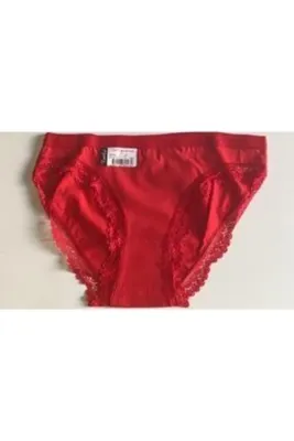 Tutku Kadın 3'lü Paket Siyah Işıl Bikini Külot 773
