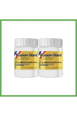 The Gencoo Glegnd Russ Glare Tüylere Krem DOROS927000315 Nano 2 Adet x 50 ml Russ Merhemi GEN01