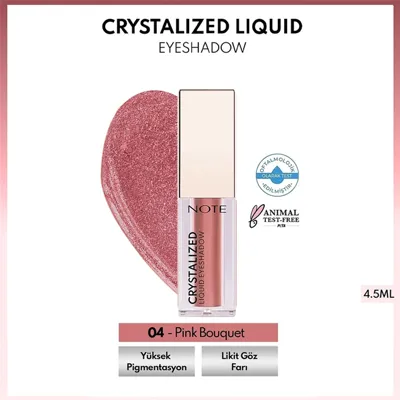 Note Cosmetics Note Göz Farı Crystalized Liquid Eyeshadow 04