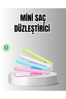 ucuzteknom Taşınabilir Seramik Kaplama Mini Saç Düzleştirici – Seyahat ve Günlük Kullanım İçin İdeal