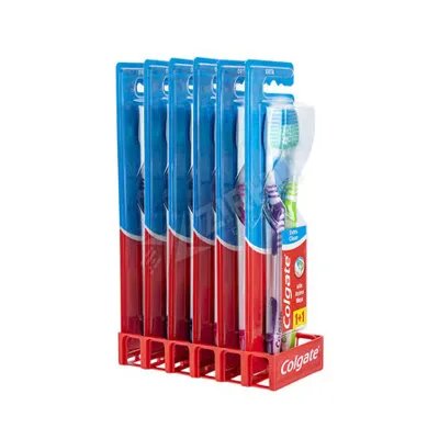 Colgate Total Black Whitening Restore Diş Fırçası 1+1 - 5 Adet