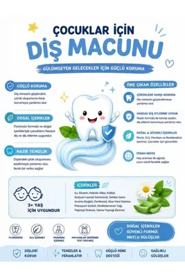 Begisun Kids Güçlü Koruma Diş Macunu