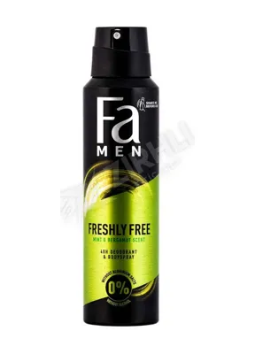 Üad 3 Adet Fa Deo Freshly Free Mınt & Bergamot 150 Ml