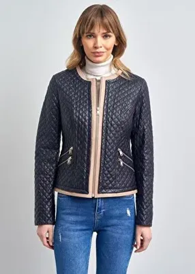 Pierre Cardin BAYAN DERİ CEKET
