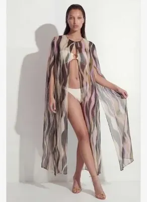 Movom LUMINA AÇIK SIRT BLUZ KAFTAN
