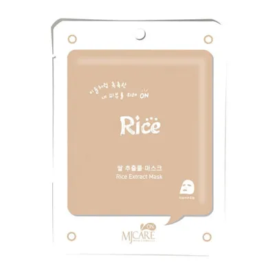 MjCare ON Rice Extract Mask - Pirinç Özlü Yüz Maskesi 22 gr