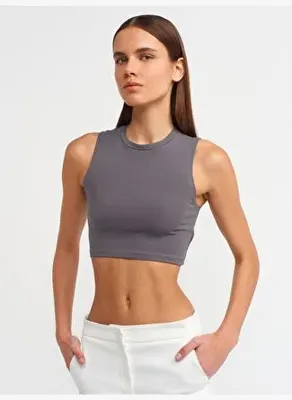 Dilvin 30125 Crop Top