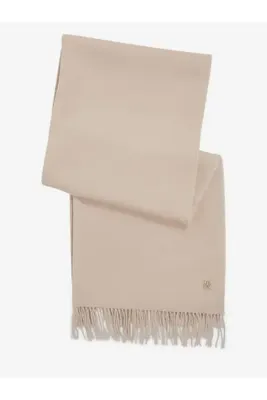 Tommy Hilfiger LIMITLESS CHIC WOOL Kadın Krem Atkı