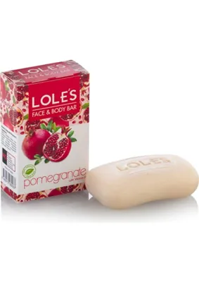 Lole's 3 Adet Lole's Bitkisel Katı Sabun Nar 100 gr