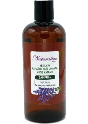naturalive beauty Doğal Şampuan (Yağlı Saçlar Için)