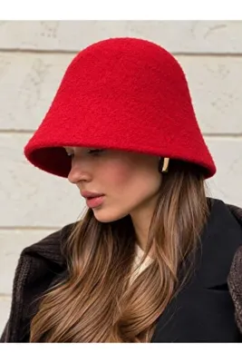 CHARMLUCKY KEÇE BUCKET ŞAPKA
