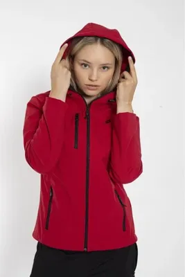 CROZWİSE KAPŞONLU SOFTSHELL MONT