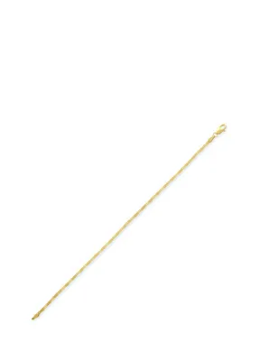 Safir Mücevher Simple 14 Ayar Altın Hasır Unisex Bileklik