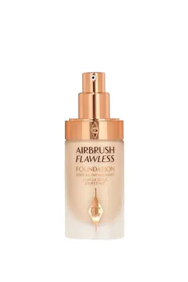 charlotte tilbury Airbrush Flawless Longwear Foundation 24 saate kadar nemlendirir nem ve su geçirmez (30 ml)