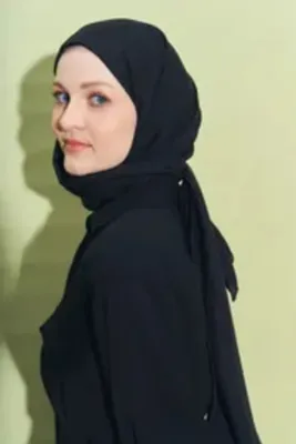 Modakaşmir Mien Şal siyah renk